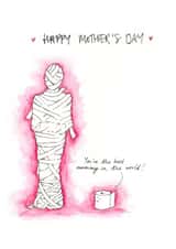 Mummy Mother Mothers Day Card 47545 created by Victoria Llewellyn