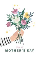 Pretty Mothers Day Card - Bouquet - Happy Mother's Day created by Libby Whiteside