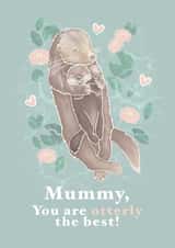 Mummy Otter Birthday/Mother’s Day Card created by Little Eden Studio