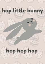 hop hoppy Easter Card 21788 created by Mess & Sprinkles