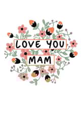 mam flowers Mothers Day Card 18850 created by Sara Fortune