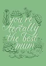 pun green Mothers Day Card 19821 created by Ellie Newbury