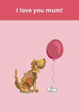 mum for mum Mothers Day Card 48405 created by two poos