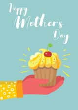 cupcake cake Mothers Day Card 33815 created by Family Designs