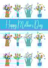 vase jug Mothers Day Card 33817 created by Family Designs