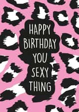 sexy rude Birthday Card 37663 created by Coco Loco Boutique