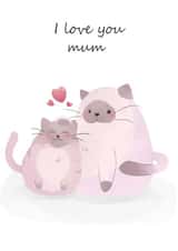 i love you love Mothers Day Card 48091 created by Abigail Taras