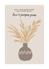 trendy contemporary New Home Card 48434 created by Kingfisher Prints