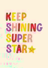 Keep Shining Superstar created by Pin & Paper