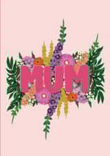 mothers day card floral bouquet mothers day card Mothers Day Card 21966 created by Jessica Morgan-Helliwell