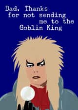 Goblin King created by Faye Burtenshaw