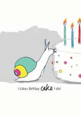 Birfday Cakey created by Sara & the Snails
