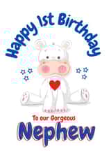nephew gorgeous Birthday Card 21304 created by Rachel Elizabeth Designs