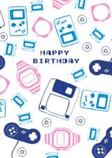 Happy Retro Birthday created by ELLE POULSON