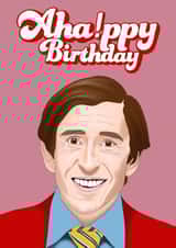Alan partridge Aha Birthday Card 21132 created by Alexa Makes Cards