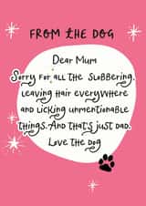 from the dog dog Mothers Day Card 6818 created by Vanilla Frosting Studio