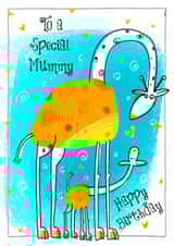 Mum Giraffe Card created by Shereen M Designs