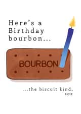 bourbon biscuit Birthday Card 19062 created by Picture Perfect