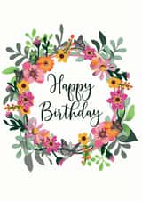 Happy Birthday Card 1001 created by HelenFaerieArt