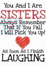sisters fall Birthday Card 16577 created by Glenn Eldridge