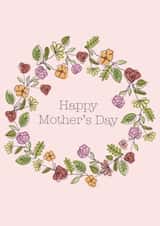 traditional illustration Mothers Day Card 36671 created by JLM Illustrations