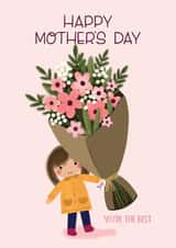 Cute mothers day card created by Paper Valley Design Studio