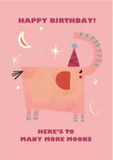 cute animal Birthday Card 21996 created by Niccy Iseman