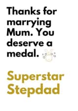 Superstar Stepdad Father's Day Card created by TOJ Designs