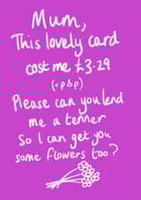 Mother’s Day card created by Phil Sterne