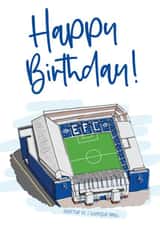 everton fc the blues Birthday Card 21245 created by Moo & Snip