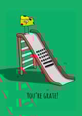 Punny you're great card created by Tom Ayliffe