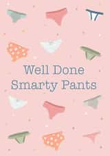Well done smarty Pants card created by Scribbled in Pink