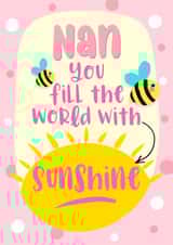 Nan you fill the world with Sunshine created by Little Cat Creates