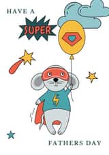 Super Father's Day Mouse Card created by Gingerworks