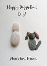Happy Doggy Dad day created by Hazel Jenner