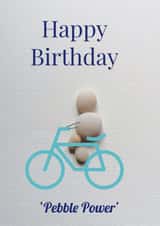 Happy Birthday Pebble Power created by Hazel Jenner