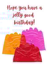 Jelly good birthday card created by Little Red Apple