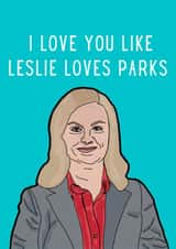 leslie  leslie knope Card 48679 created by Maliha Reza