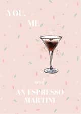 Espresso Martini Card created by Made Mint Designs