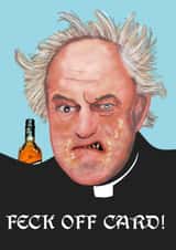 Father Jack Birthday card created by Bushy Designs