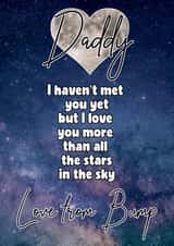 from the bump heartfelt Father's Day Card 47579 created by Paperela