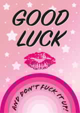 Tickled Pink Luck - Ru Paul Drag Race created by Babs King Design