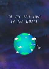 Best Mum in the World created by Emily Allison