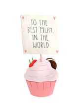 Best Mum Cupcake created by Emily Allison