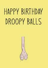 Droopy Balls created by Cheeky Cards by Ginger