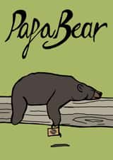 Happy Father's Day Papa Bear created by Mummy Bee