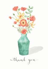 Thank you Bouquet Card created by Sage and Hart