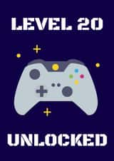 20th Birthday Card for A Game Loving 20 Year Old created by Evezee