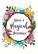 Have a Magical Birthday card created by HelenFaerieArt
