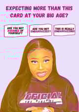 Are You Not Embarrazzed? - Nella Rose created by Culture Cardz